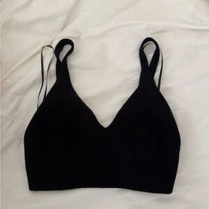525 Black Women's Knit Bralette